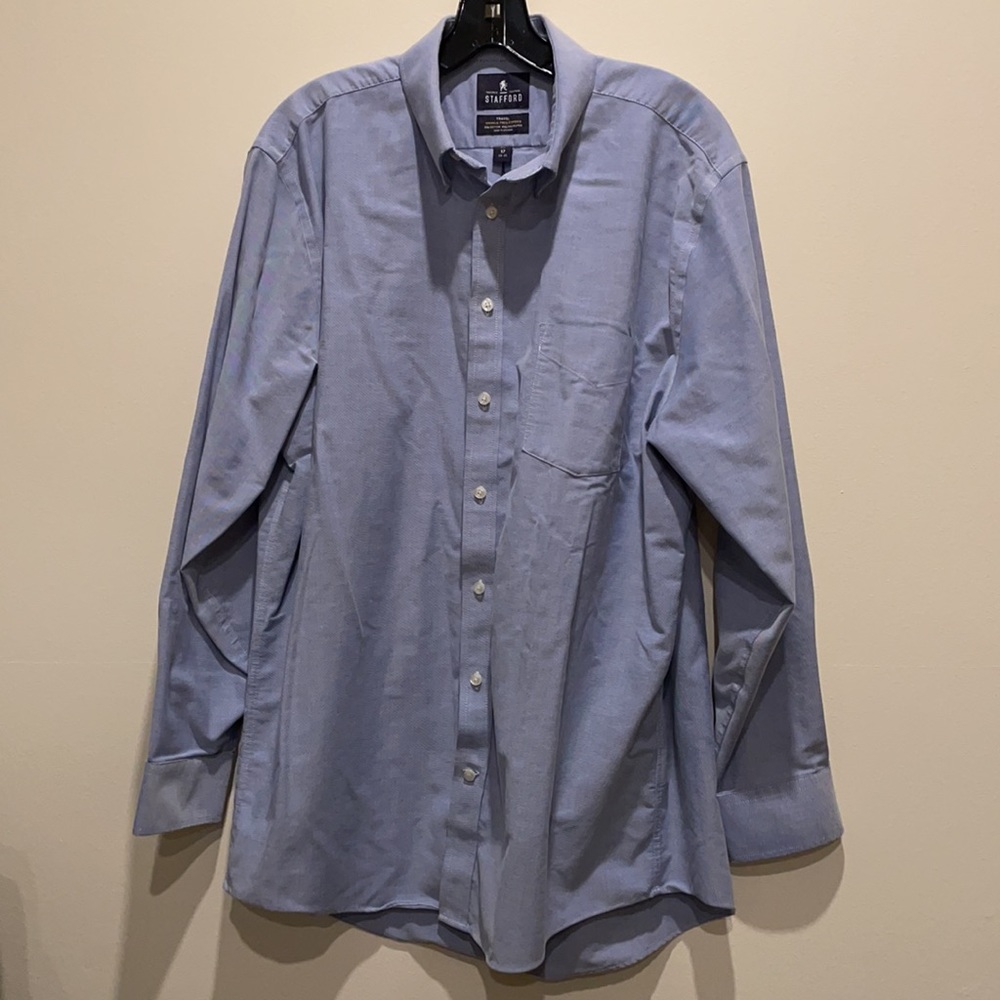 Stanford button down shirt in blue, neck 17, size 34-35